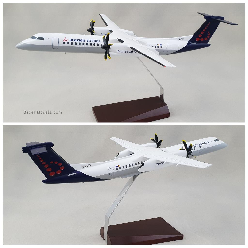 Brussels Airlines - Dash 8 Q400 (1:55)