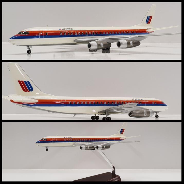United - DC-8-54 - (1:144)