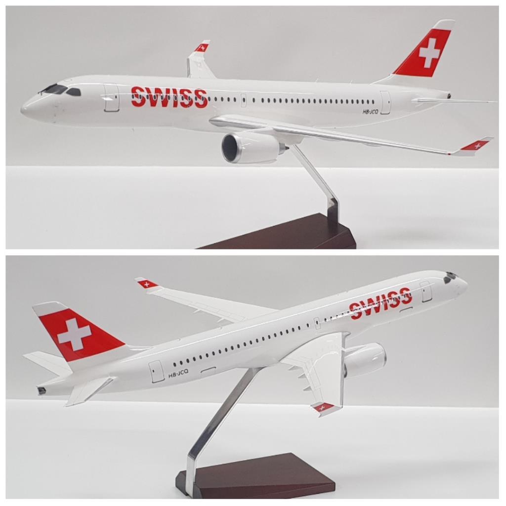 CLEARANCE - Swiss - A220-300 - (1:55)
