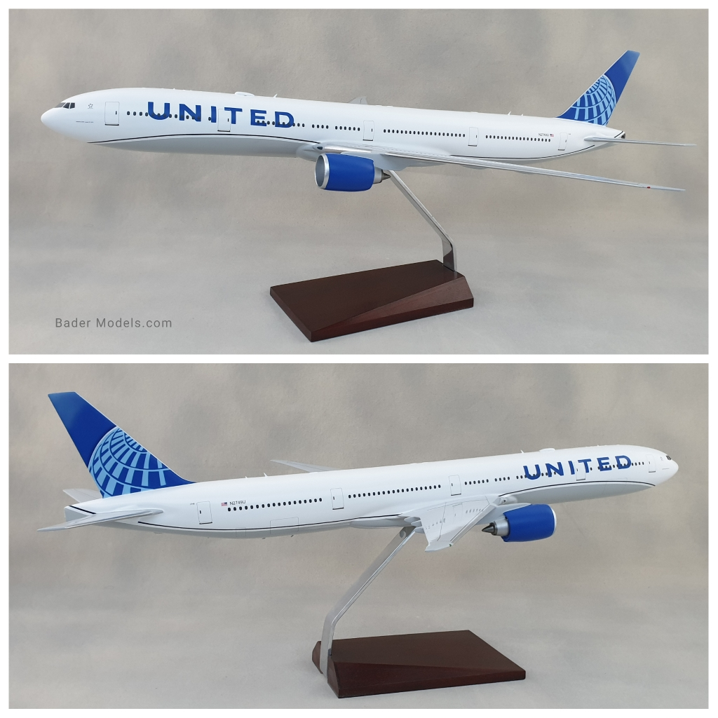 United - B777-300 - (1:100)