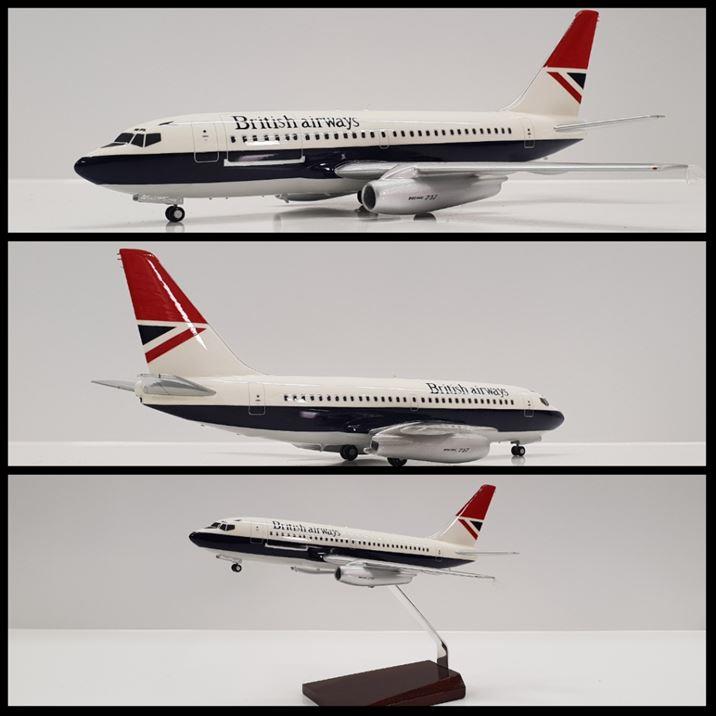 British Airways - B737-200 (1:100)