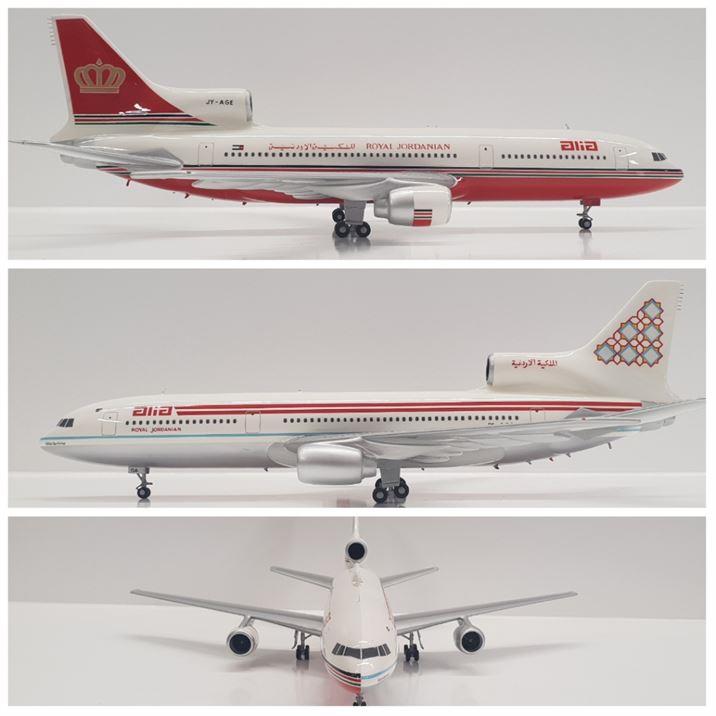 Royal Jordanian (Double Livery) - Tristar-500 (1:144)