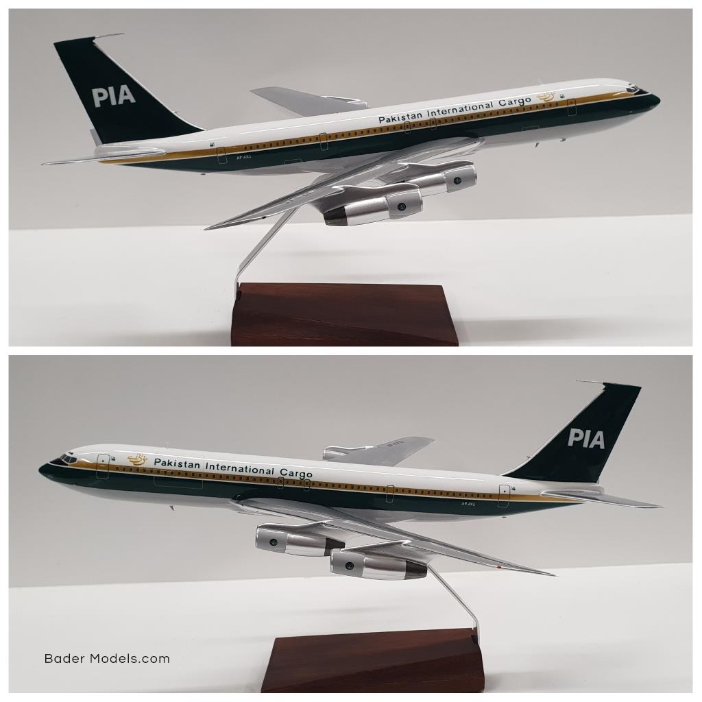 PIA Cargo (1980's Sohni Dharti) Boeing 707-320C (1:100)