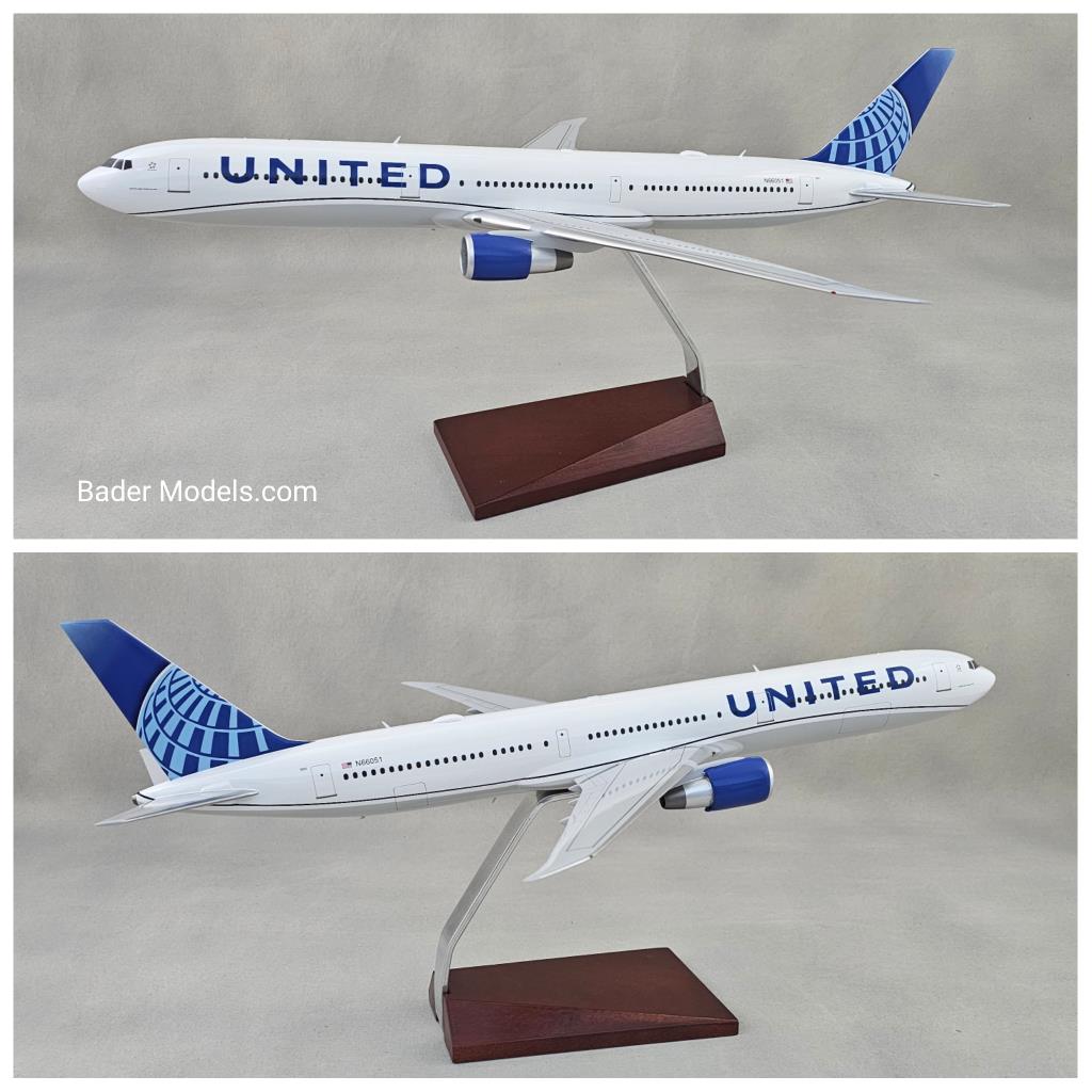 United - B767-400 - (1:72)