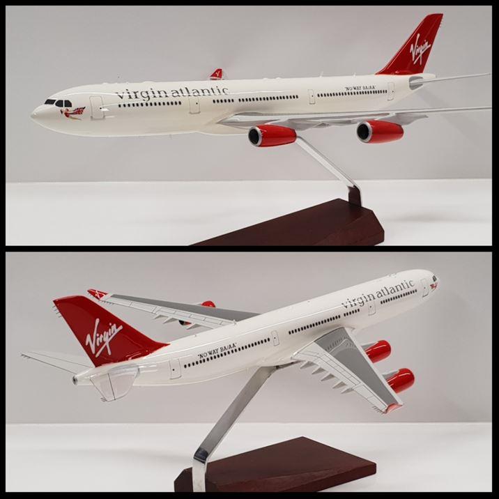 Virgin Atlantic - Airbus A340 (Old Color) - (1:144)