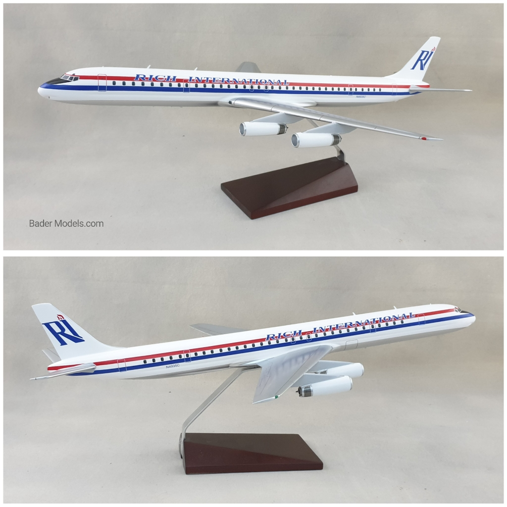 Rich International - DC-8-63 - (1:100)