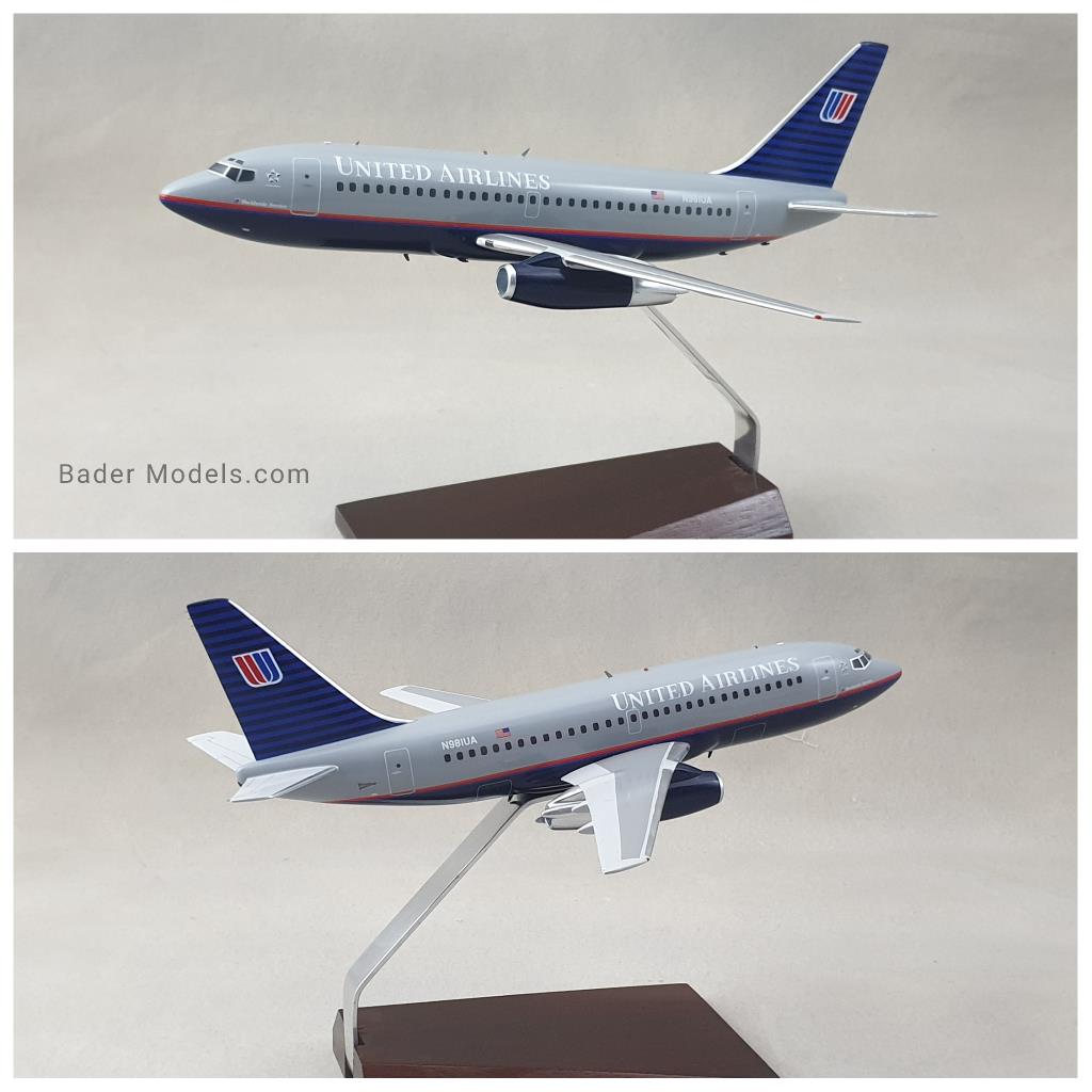 United - B737-200 - (1:50)