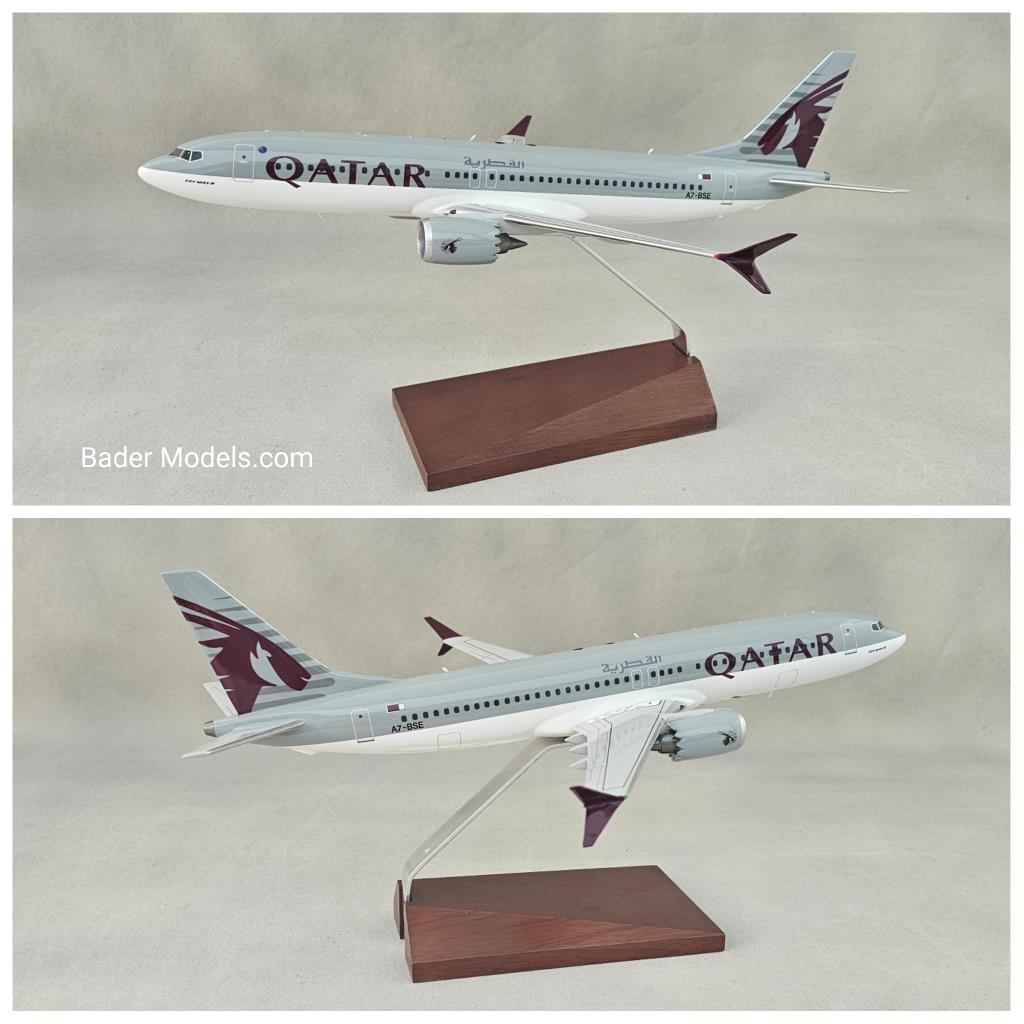 Qatar - B737-8 Max - (1:72)