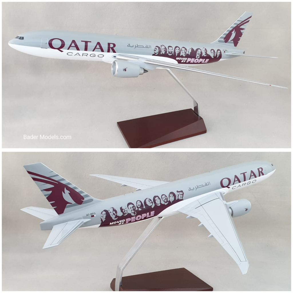 Qatar - B777-200LR Freighter - (1:72)