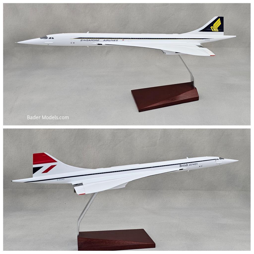 British / Singapore - Concorde - (1:72)
