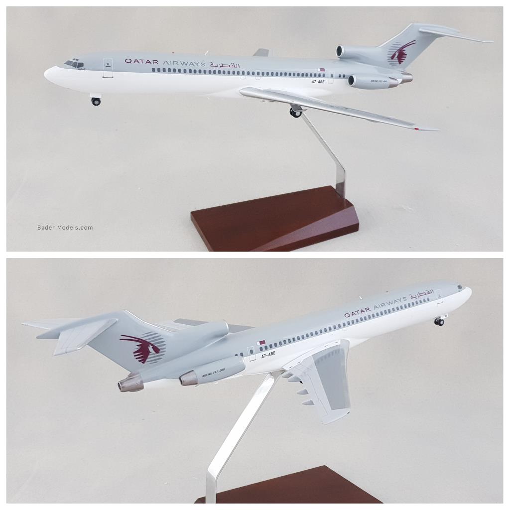 Qatar - B727-200 - (1:100)