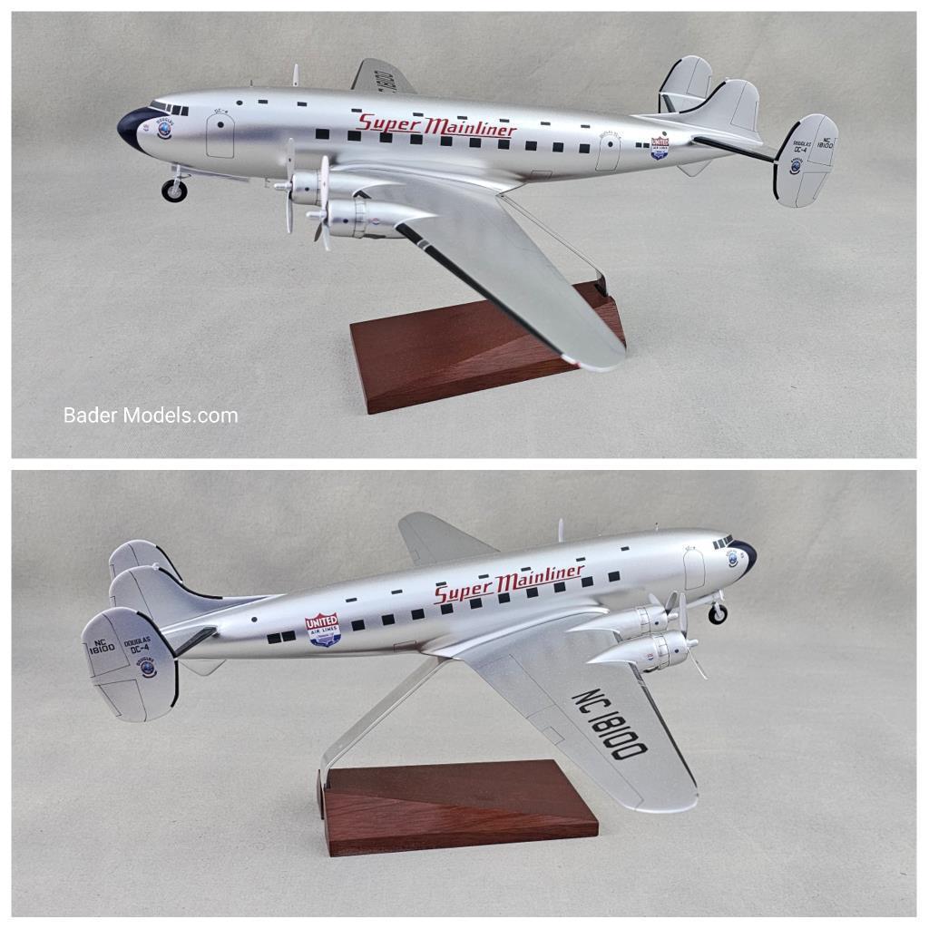 United - DC-4e (Experimental) - (1:50)