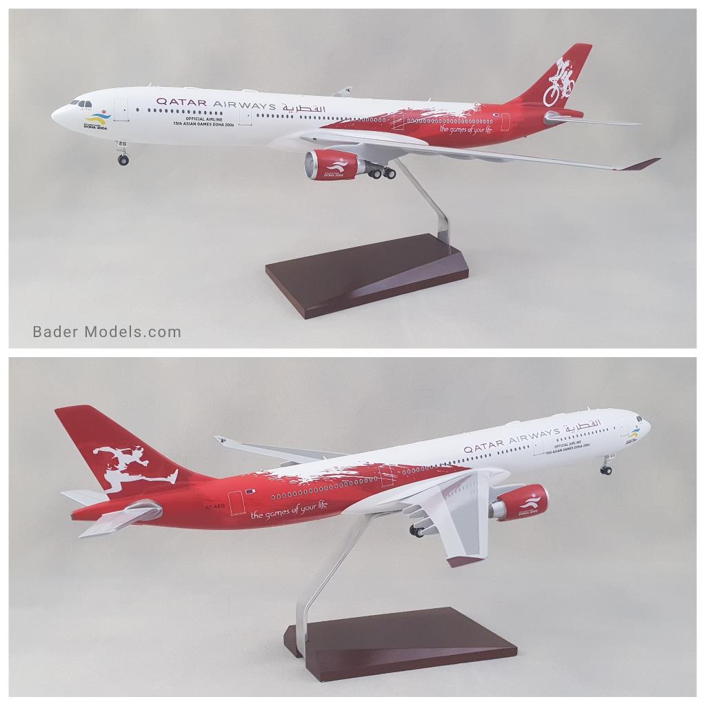 Qatar - Asian Games - A330-300 (Red) - (1:72)