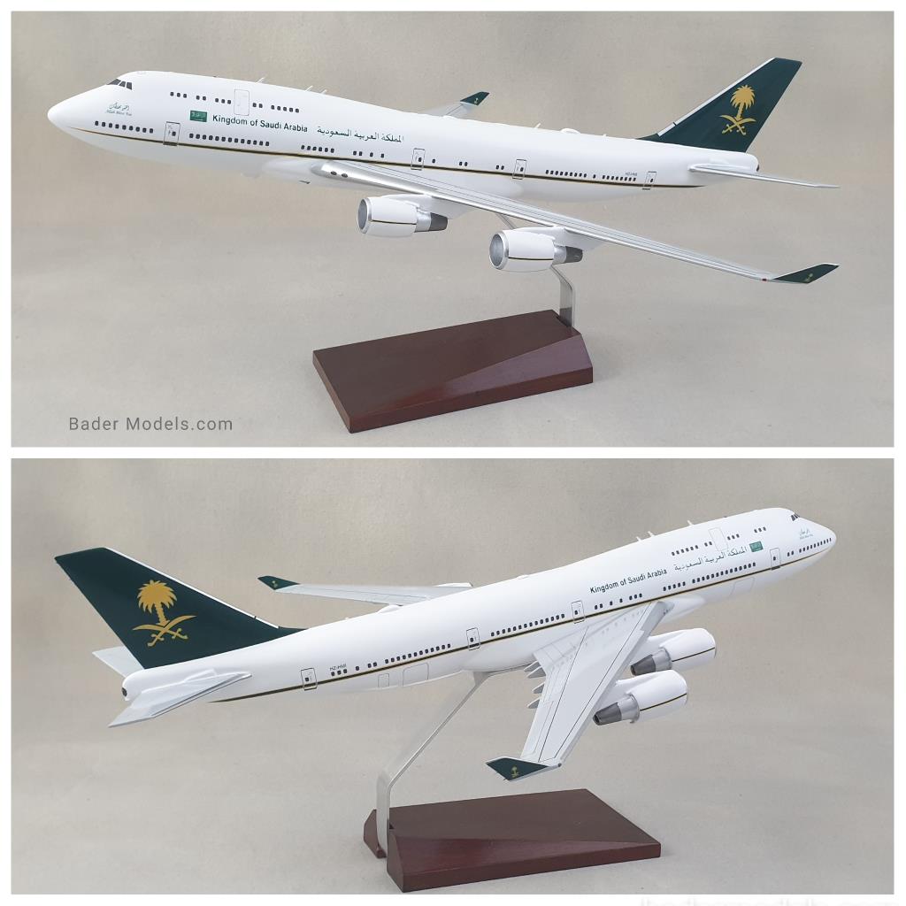 Saudi (VIP) - B747-400 - (1:100)