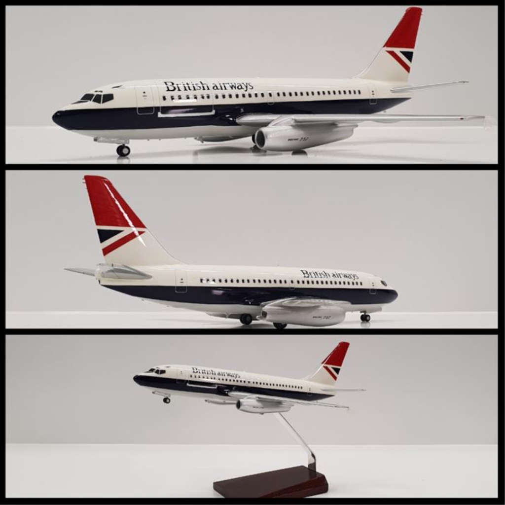 British Airways - B737-200 (1:50)