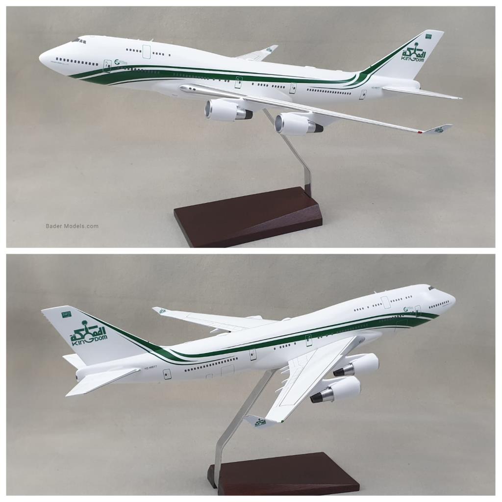 Saudi Kingdom (NC) - B747-400 - (1:100)