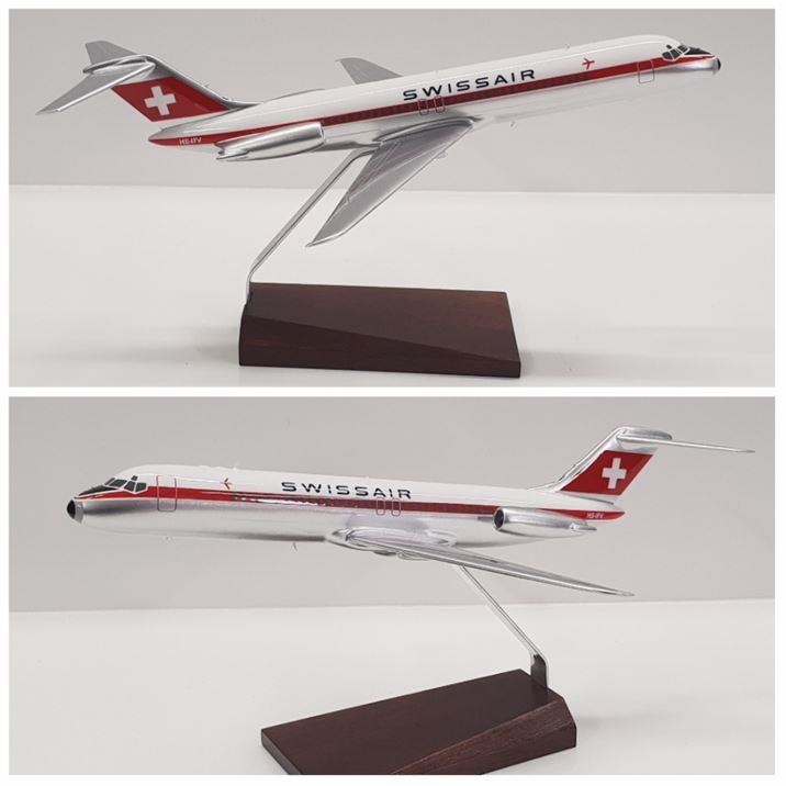 Swissair - DC9-30 (Delivery Livery) - (1:100)