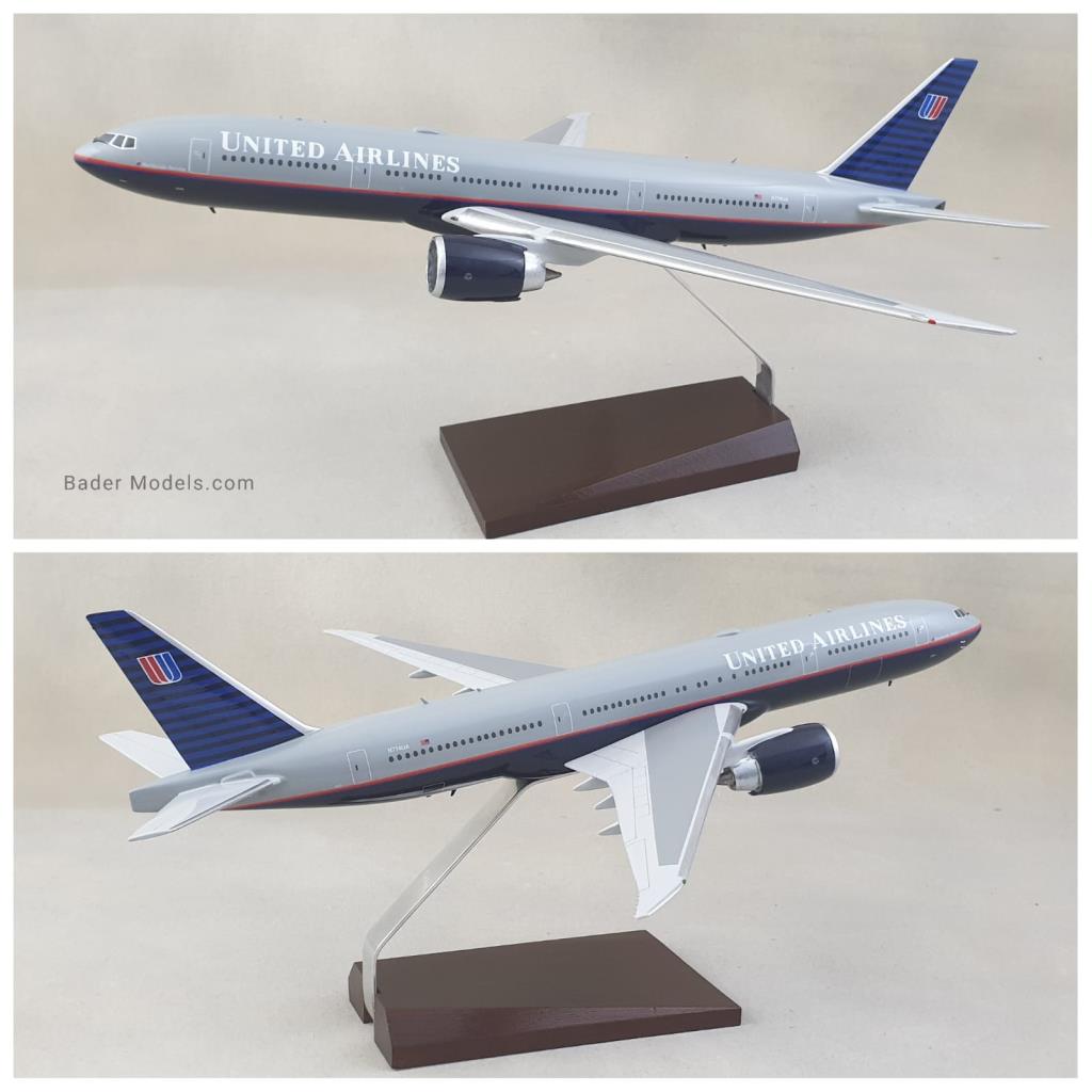 United - B777-200 - (1:100)