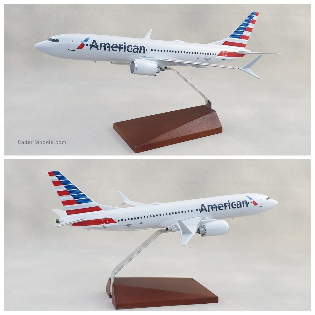 American - B737-8 Max - (1:72)