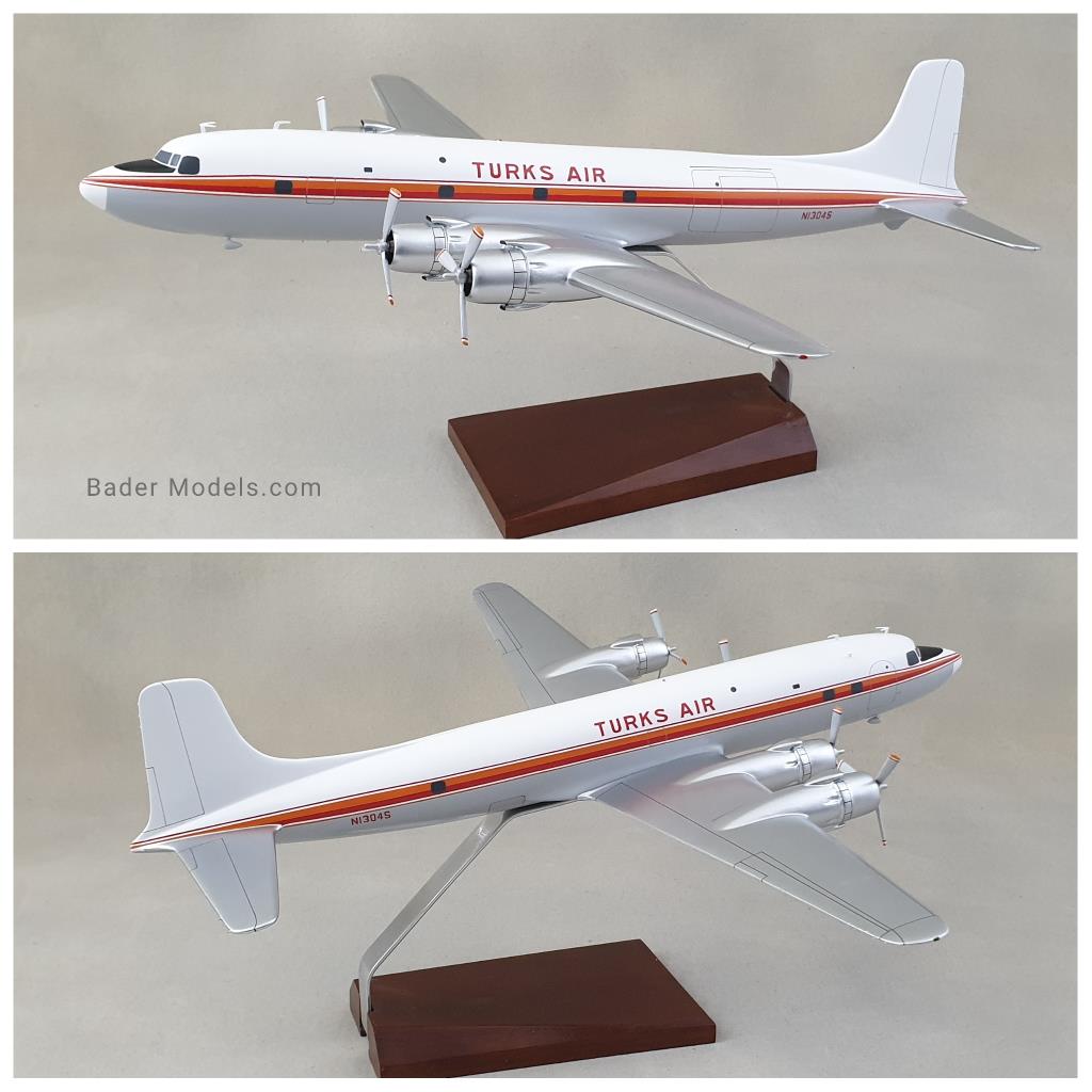 Turks Air - DC-6 - (1:72)