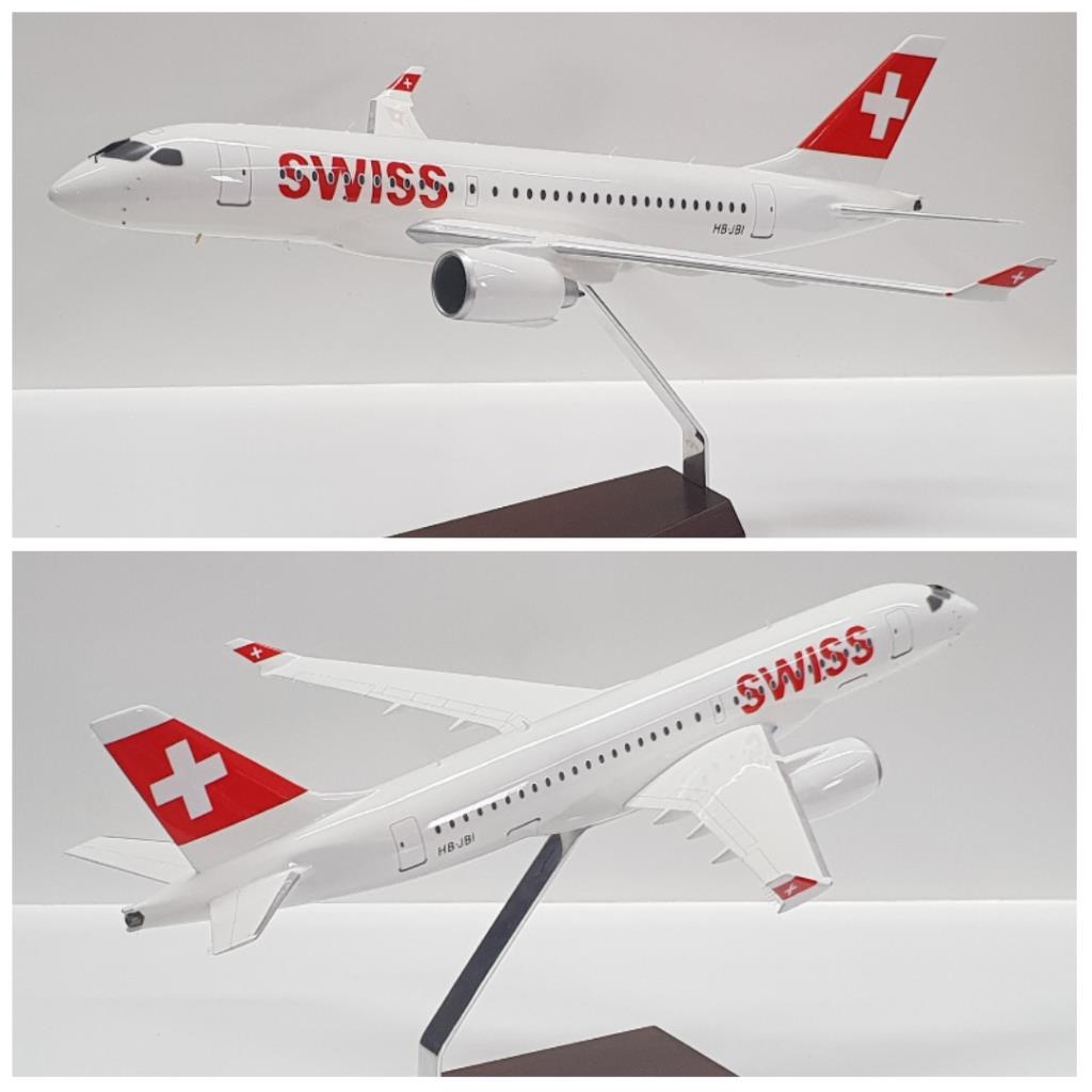Swissair - Airbus A220-100 (1:72)