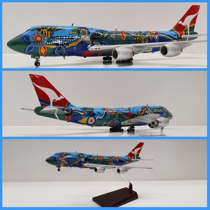 Qantas - B747-300 (Nalanji Dreaming) - (1:200)