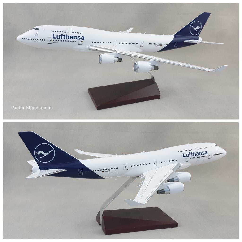 Lufthansa - B747-400 - (1:200)