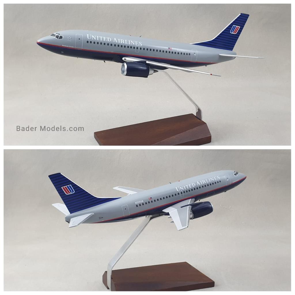 United - B737-300 - (1:50)