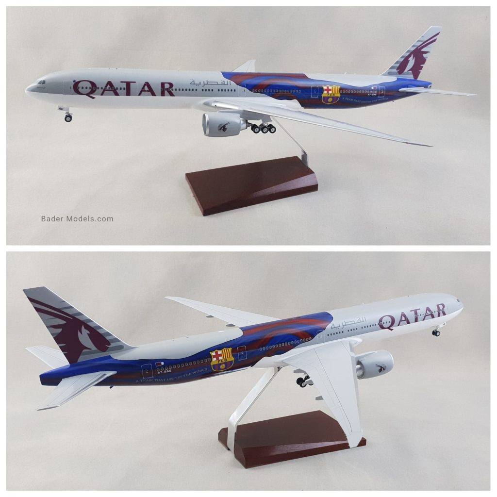 Qatar - Barcelona - B777-300 - (1:144)