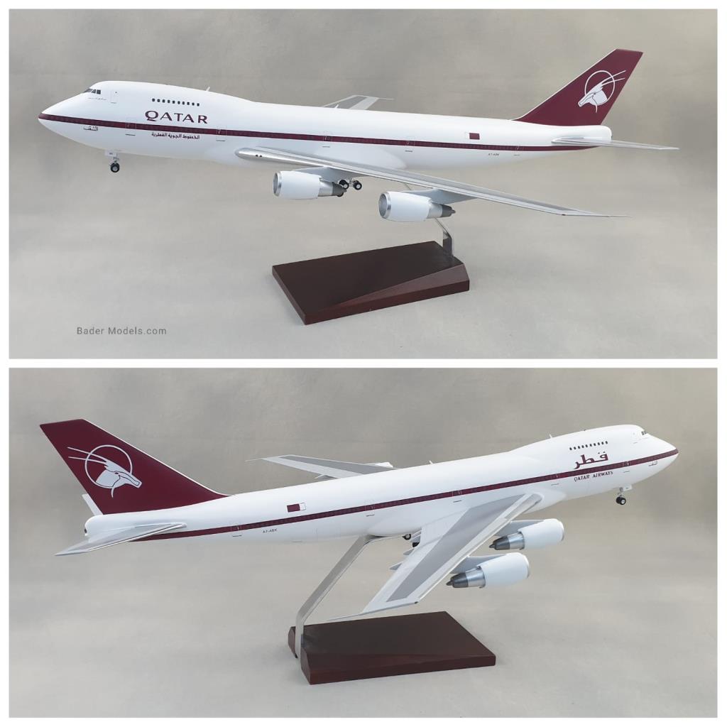 Qatar - B747-100 - (1:144)