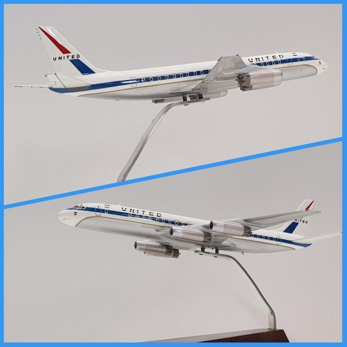 United - DC-8-32 - (1:100)
