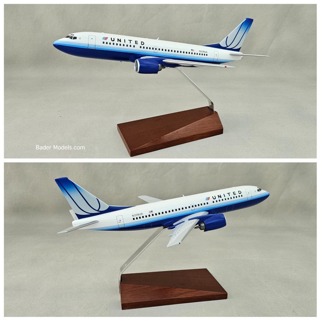 United - B737-300 - (1:72)