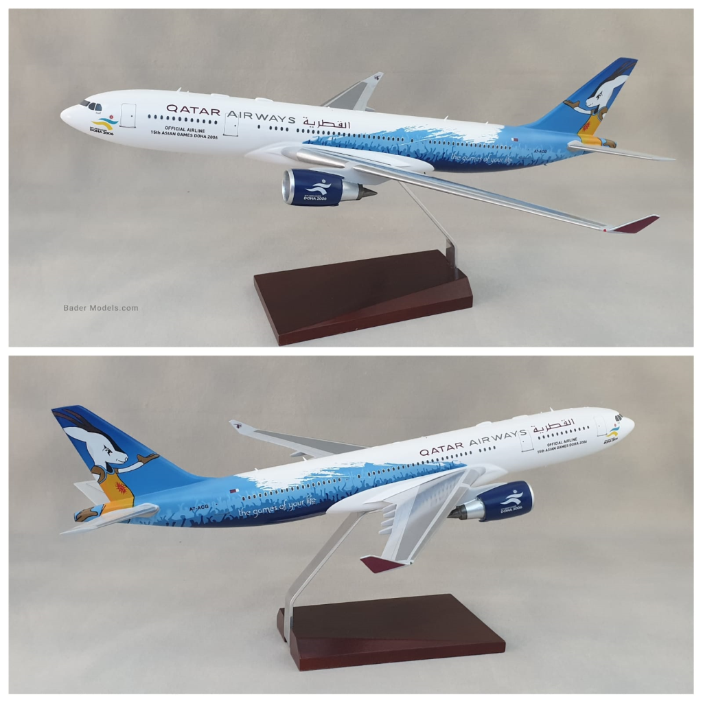 Qatar - Asian Games - A330-200 (Blue) - (1:72)