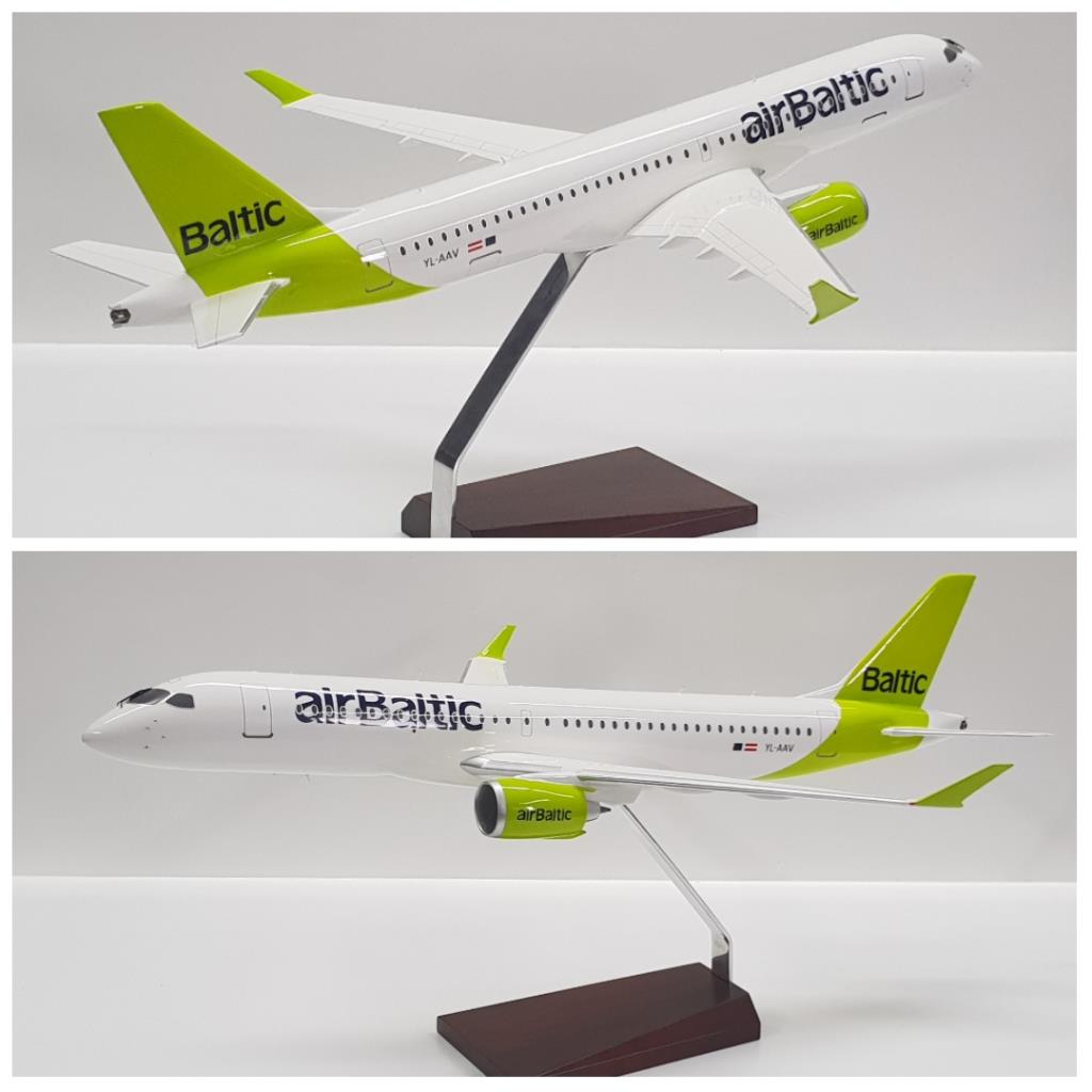 Air Baltic - Airbus A220-300 (1:100)
