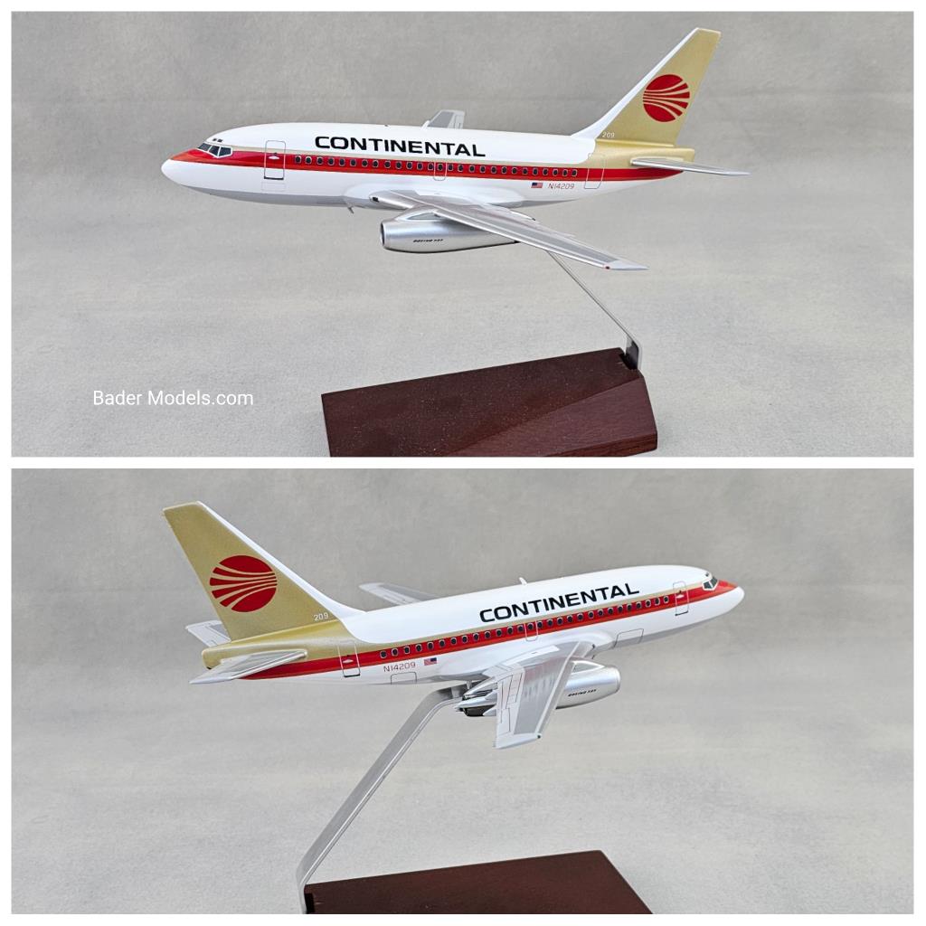 Continental - B737-100 - (1:100)