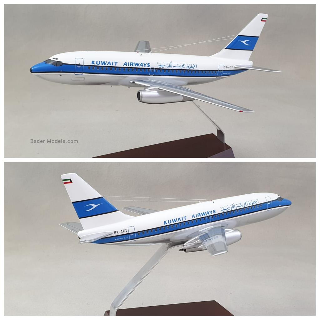 Kuwait Airways - B737-200 - (1:72)