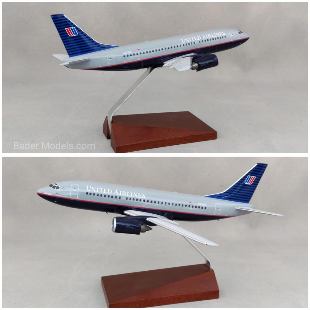CLEARANCE - United - B737-300 - (1:100)
