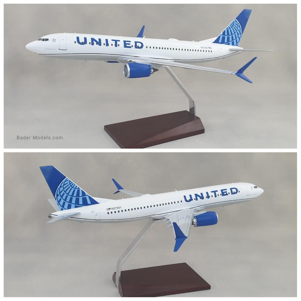 United - B737-8 Max - (1:50)
