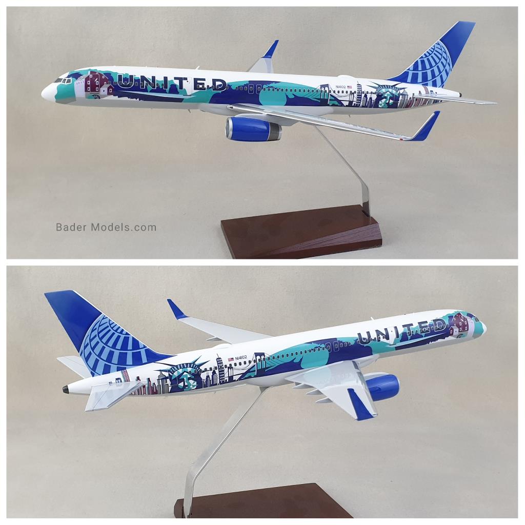 United - B757-200 (New York) - (1:100)