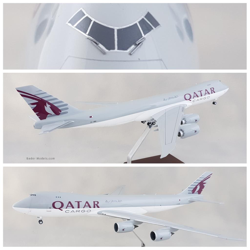 Qatar - B747-8F - (1:100)
