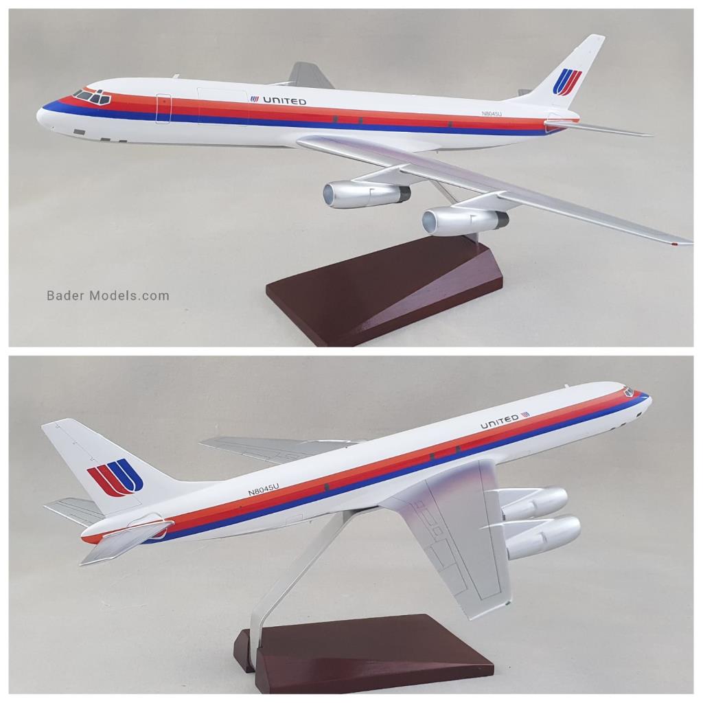 United - DC-8-54F - (1:72)