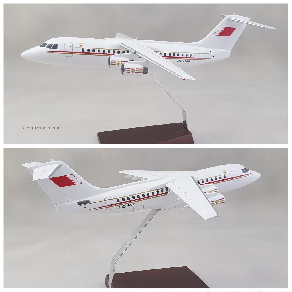 Bahrain Royal Flight - RJ-85 - (1:72)