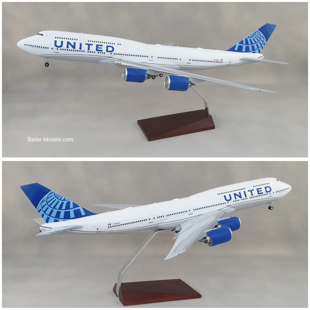 United - B747-8i - (1:72)