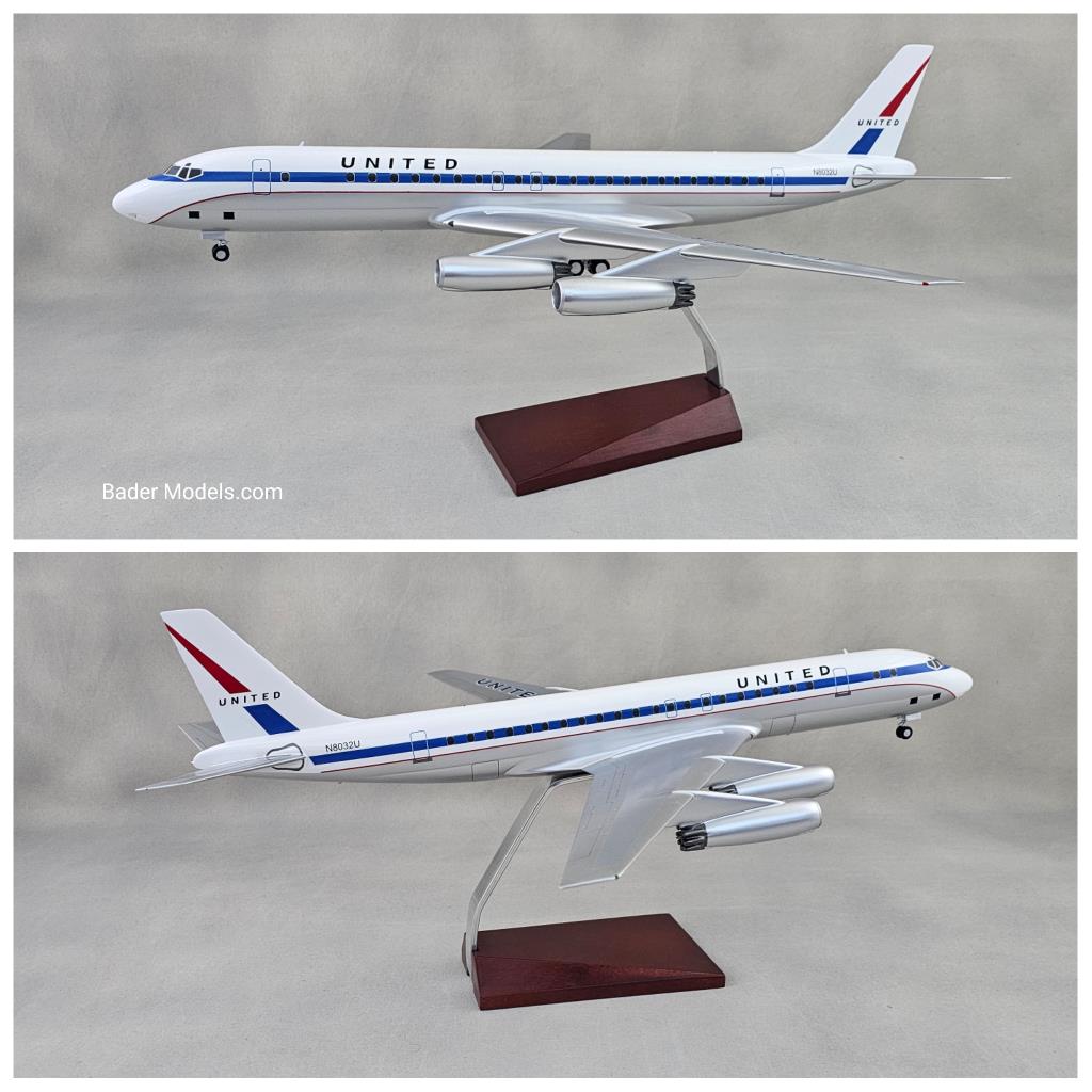 United - DC-8-21 - (1:72)