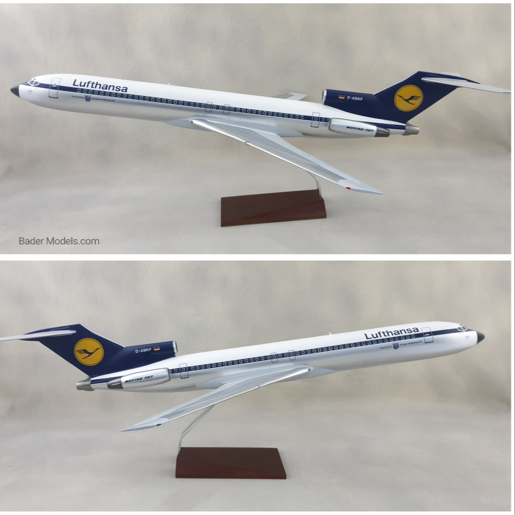 Lufthansa - B727-200 - (1:100)