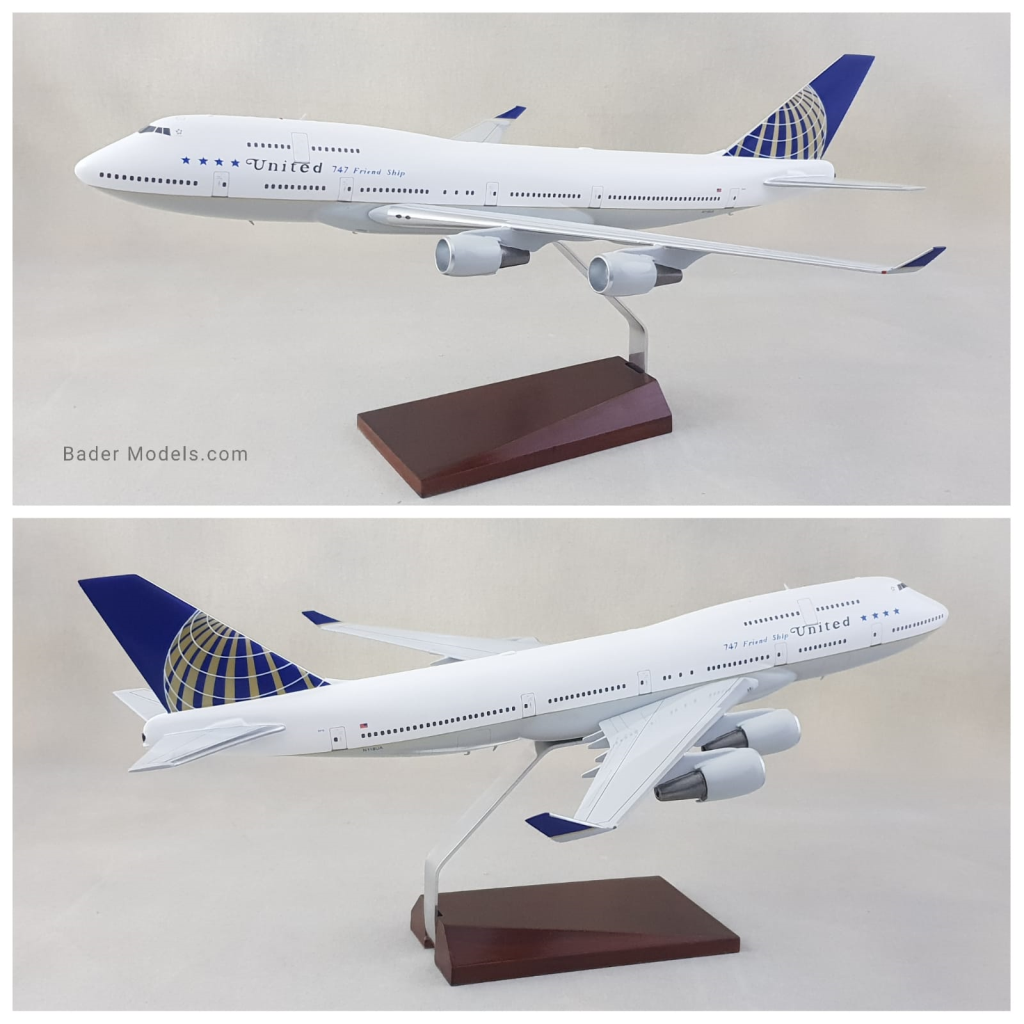 United - B747-400 - (1:50)