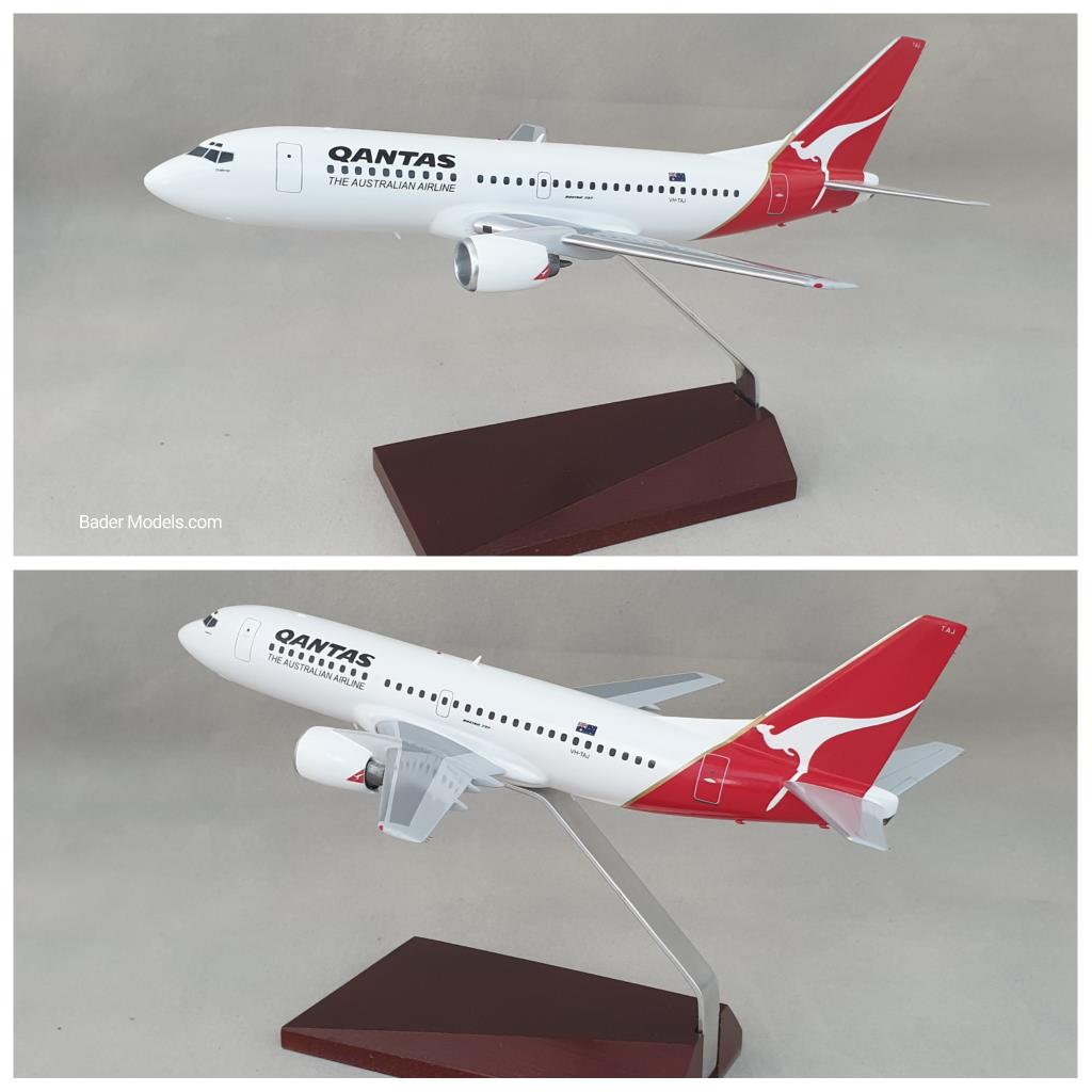 Qantas (The Australian Airline) - B737-300 - (1:100)