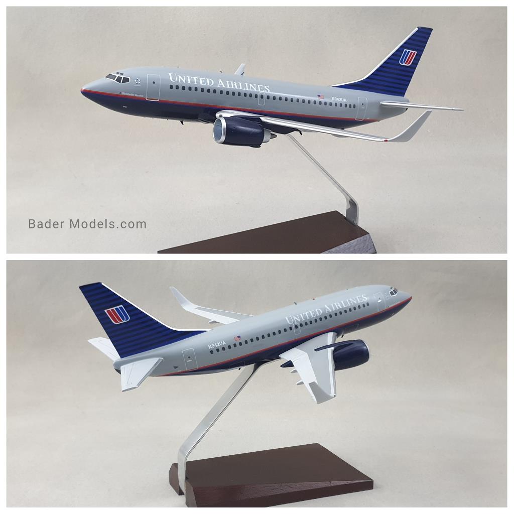 United - B737-500 - (1:72)