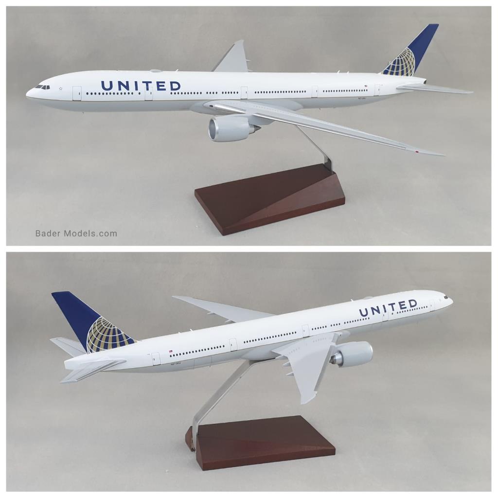 United - B777-300 - (1:72)
