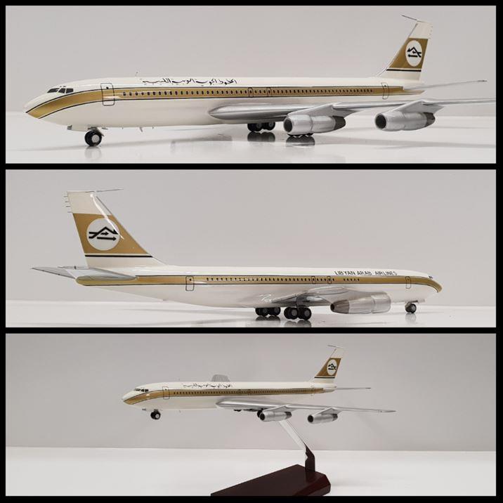 Libyan Arab Airlines - B707 - (1:100)